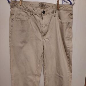 Riders by Lee tan mid calf jeans  size 14